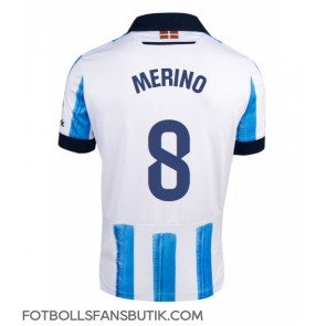 Real Sociedad Mikel Merino #8 Replika Hemmatröja 2023-24 Kortärmad